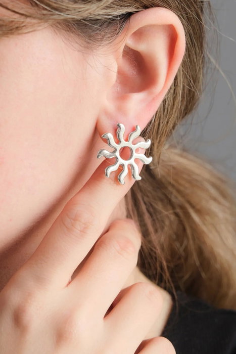 Heliophilia Silver Pendientes de Plata con Circonita Heliophilia Silver Pendientes de Plata con Circonita